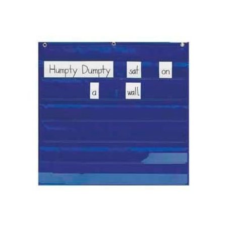 PACON CORPORATION Pacon® Mini Pocket Chart, 28" x 28", Blue 20080